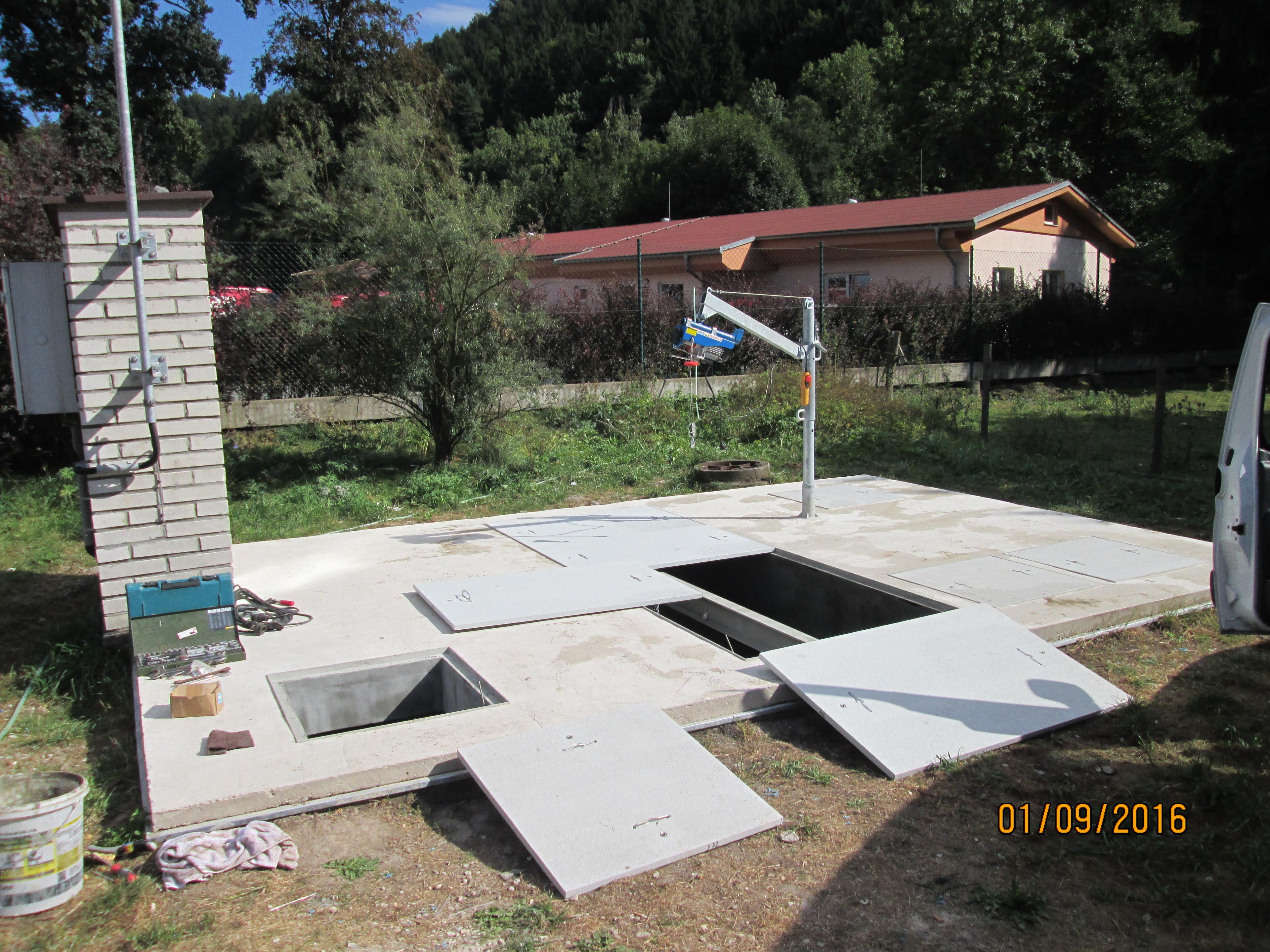 Čerpací stanice realizace 1